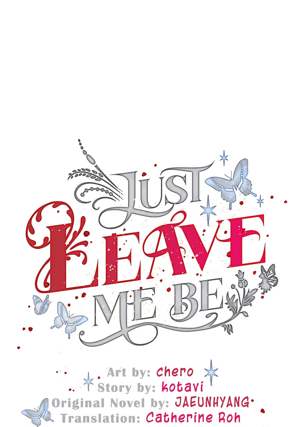Just Leave Me Be Chapter 109 – Page 1