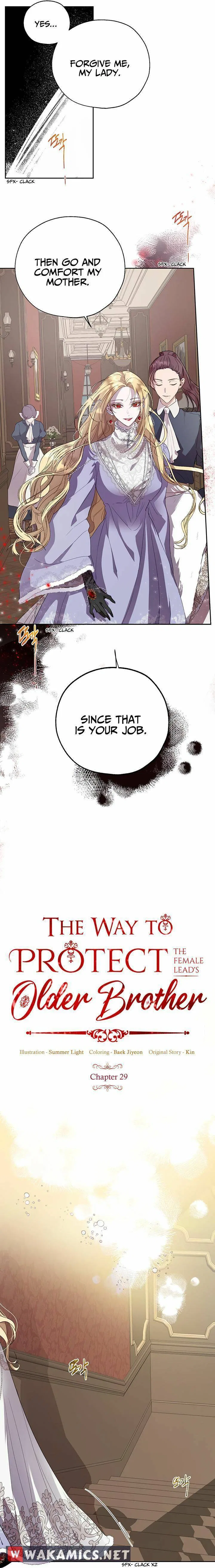 The Way to Protect the Female Lead’s Older Brother Chapter 29 – Page 4