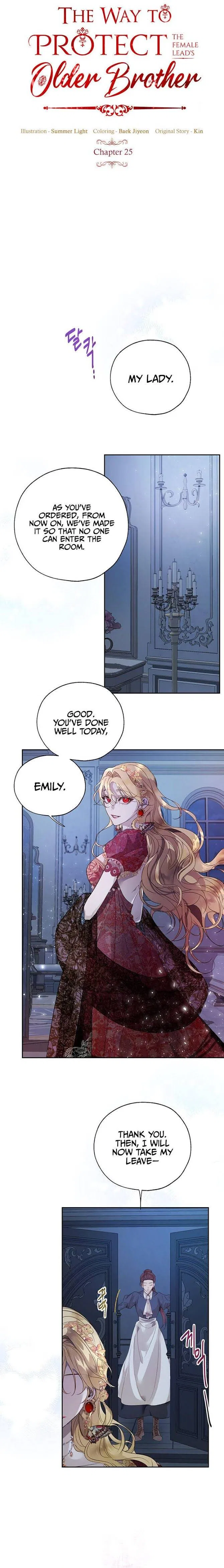 The Way to Protect the Female Lead’s Older Brother Chapter 26 – Page 4