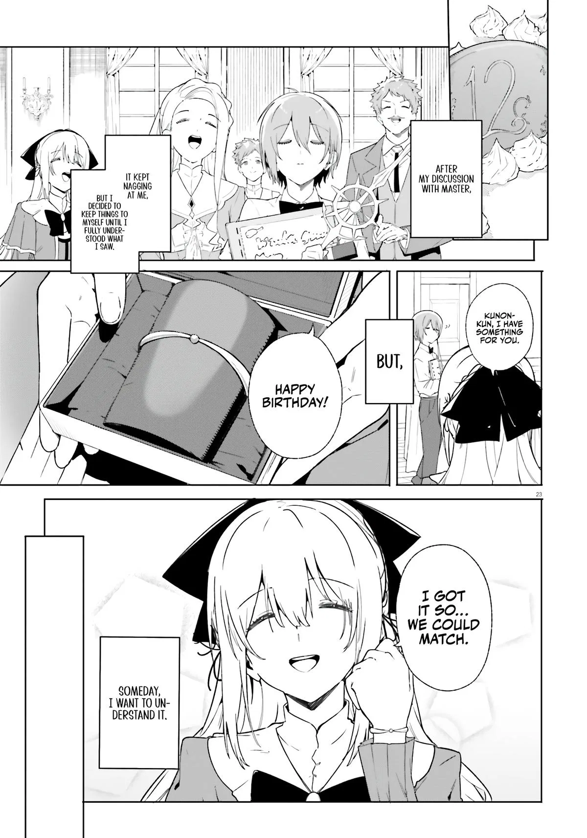 Anime – Kunon the Sorcerer Can See Chapter 13 – Page 24
