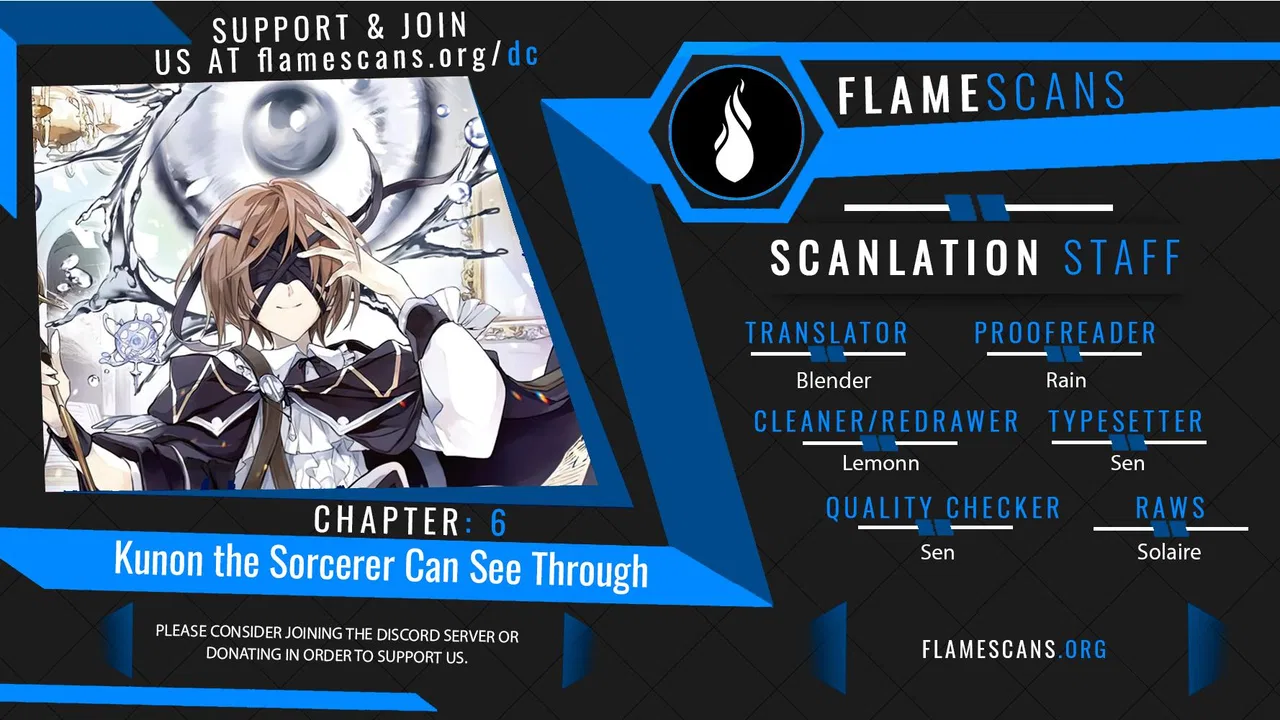 Anime – Kunon the Sorcerer Can See Chapter 6 – Page 1