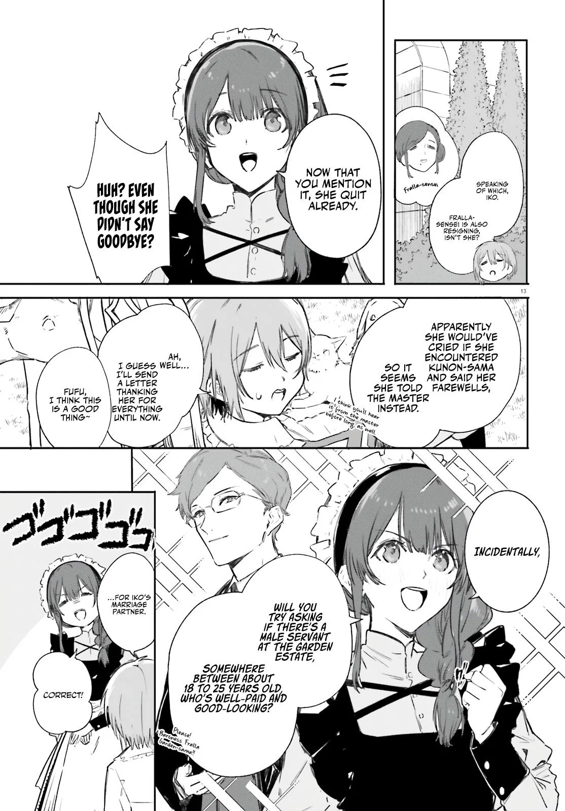 Anime – Kunon the Sorcerer Can See Chapter 6 – Page 14
