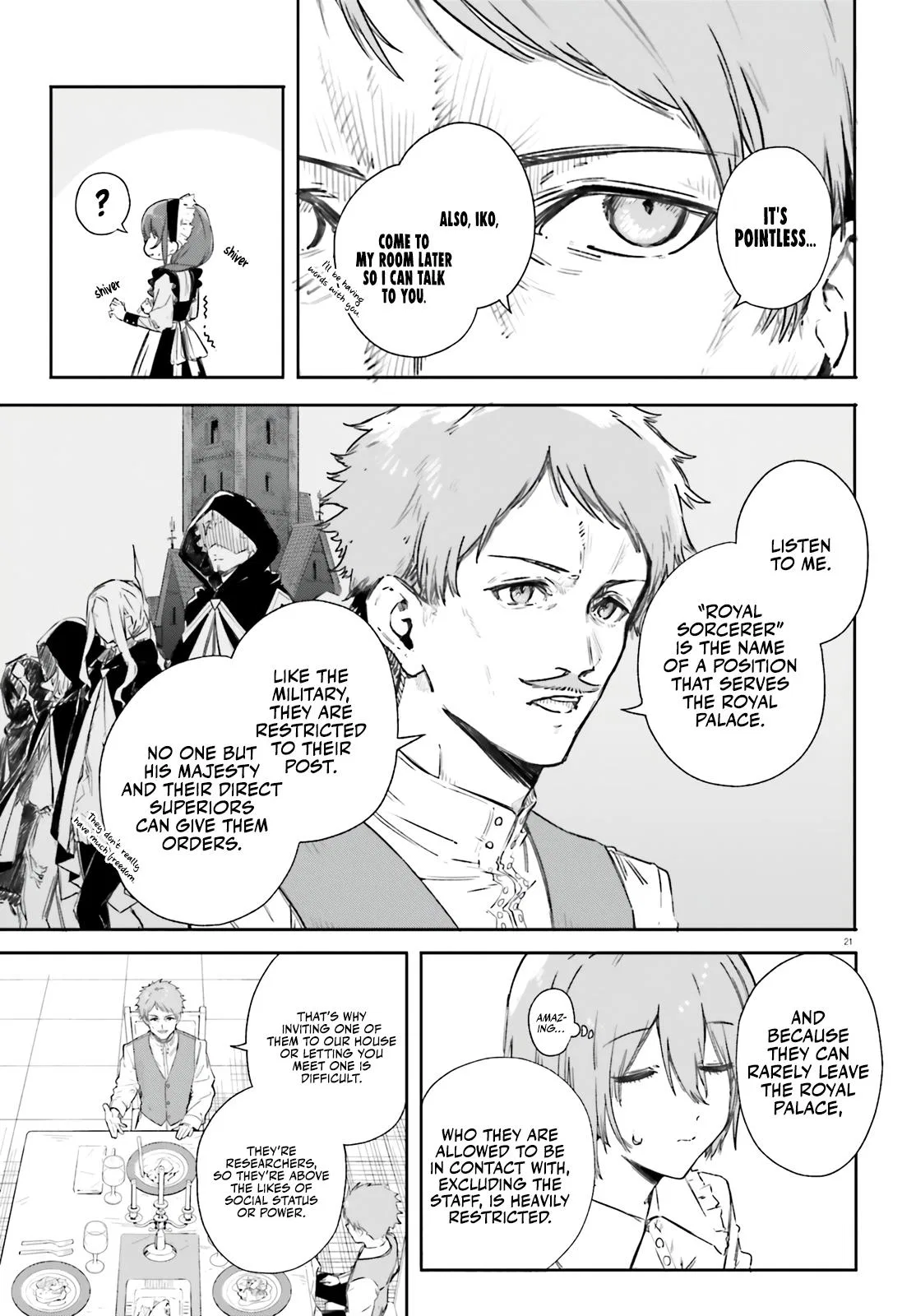 Anime – Kunon the Sorcerer Can See Chapter 6 – Page 22