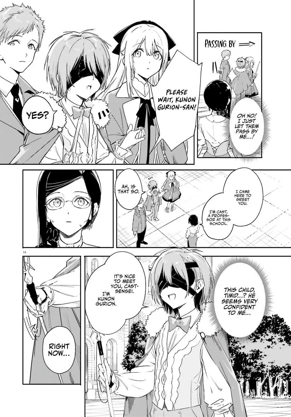 Anime – Kunon the Sorcerer Can See Chapter 4 – Page 15