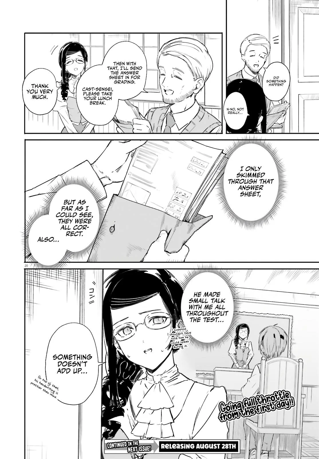 Anime – Kunon the Sorcerer Can See Chapter 4 – Page 21