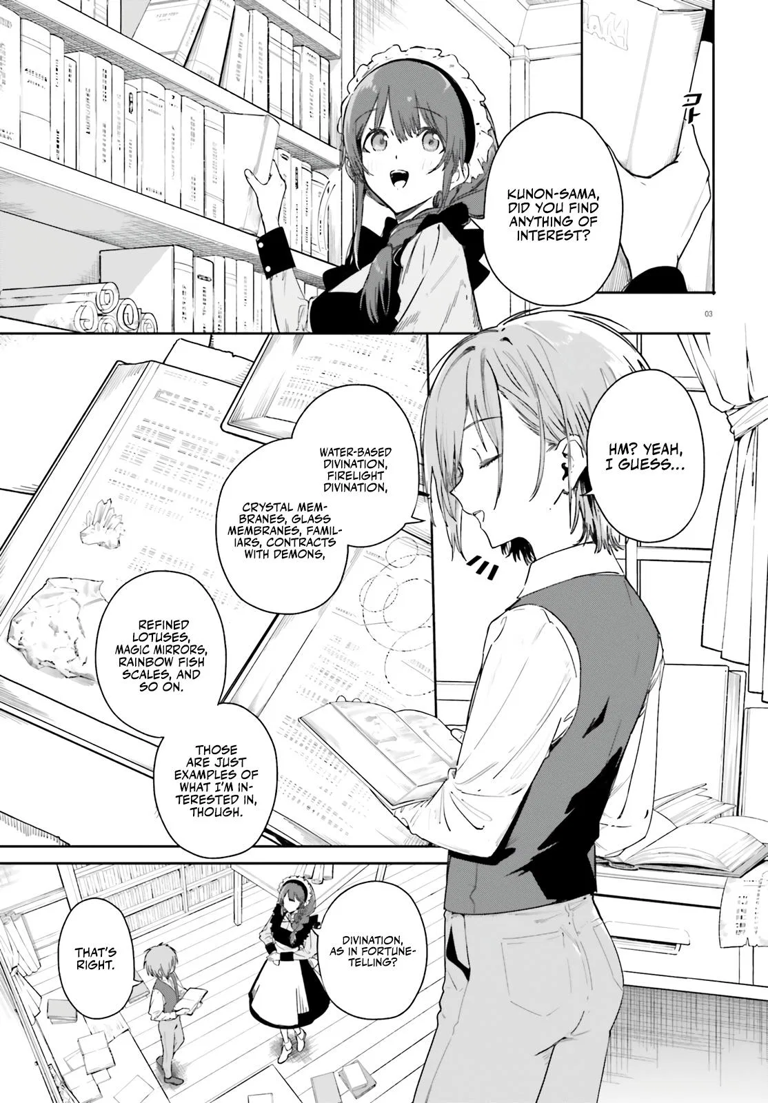 Anime – Kunon the Sorcerer Can See Chapter 3 – Page 4