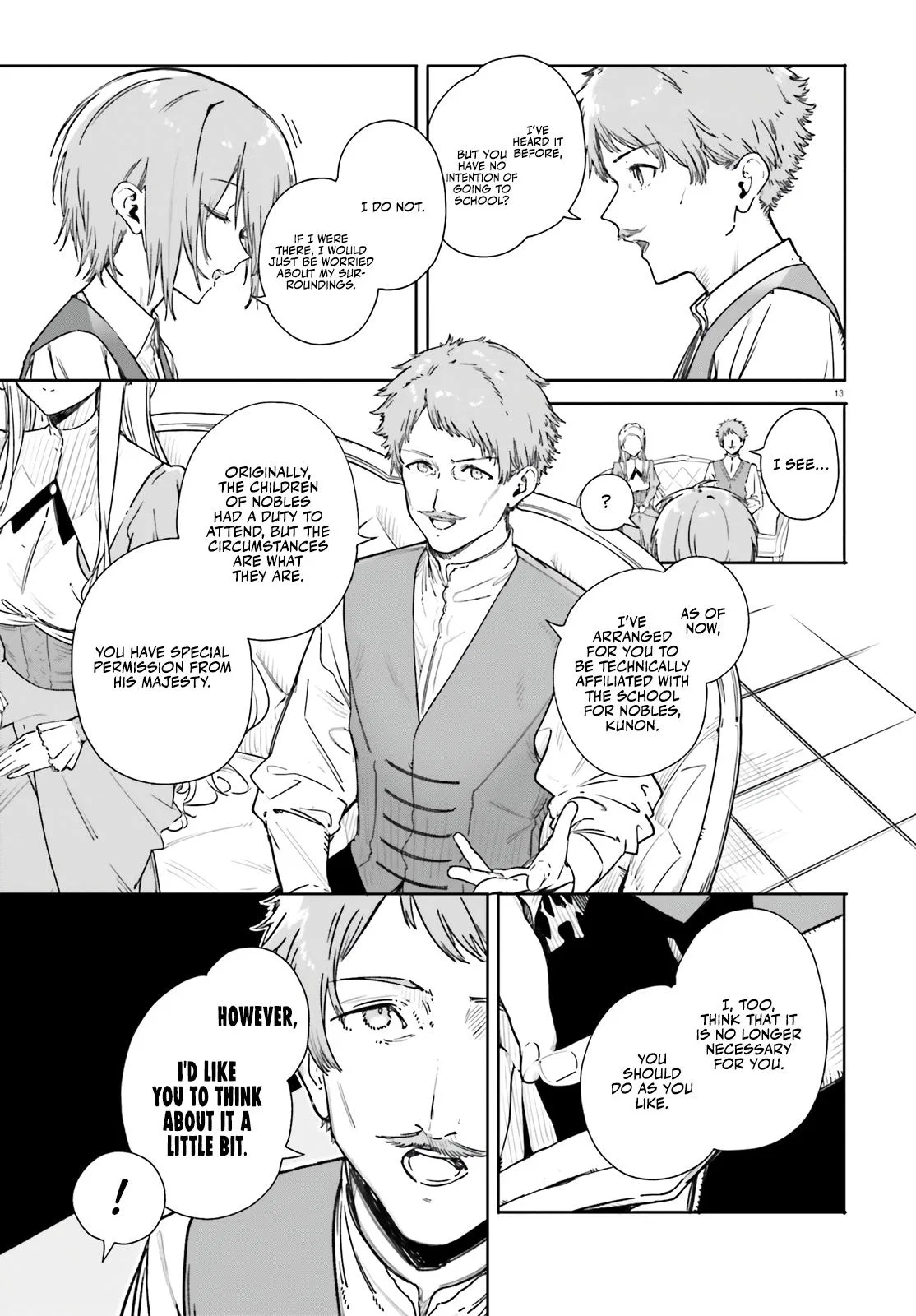 Anime – Kunon the Sorcerer Can See Chapter 3 – Page 14