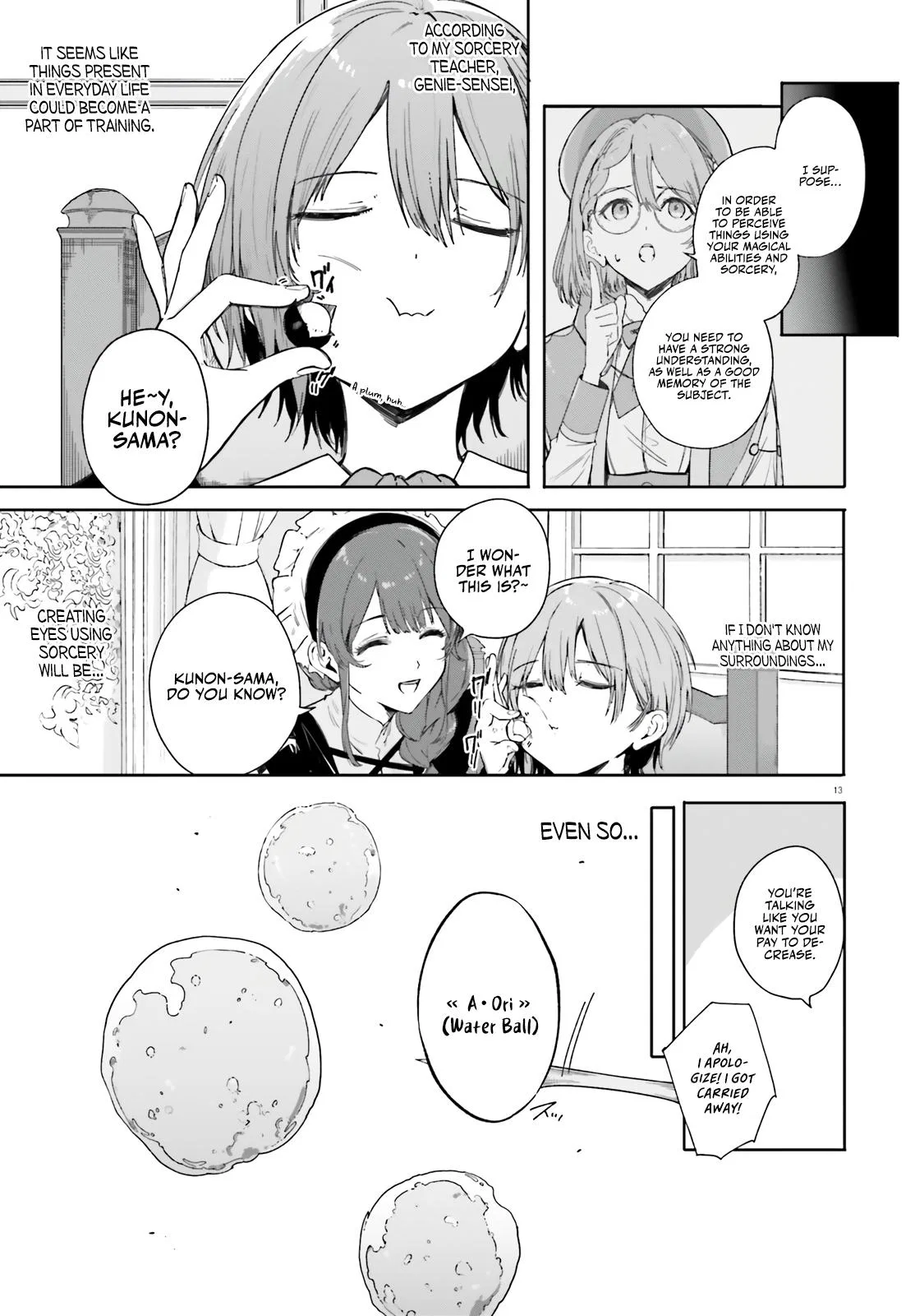 Anime – Kunon the Sorcerer Can See Chapter 1 – Page 12