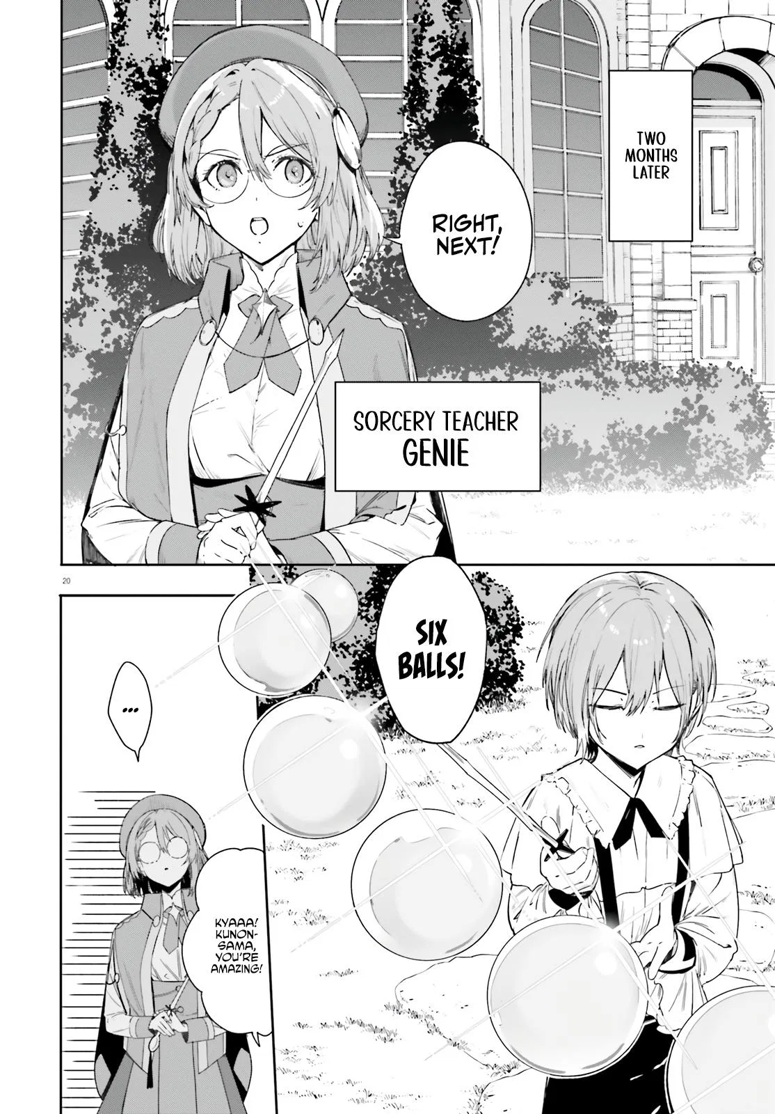 Anime – Kunon the Sorcerer Can See Chapter 1 – Page 19