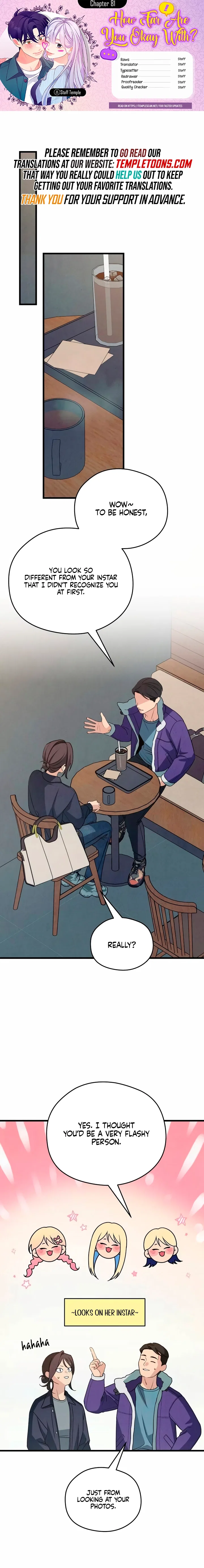How Far Are You Okay With? Chapter 81 – Page 1