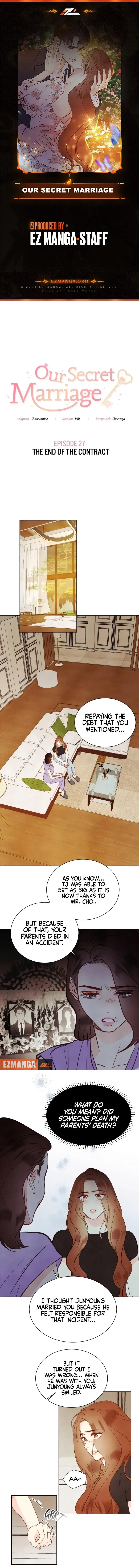 Our Secret Marriage Chapter 27 – Page 1