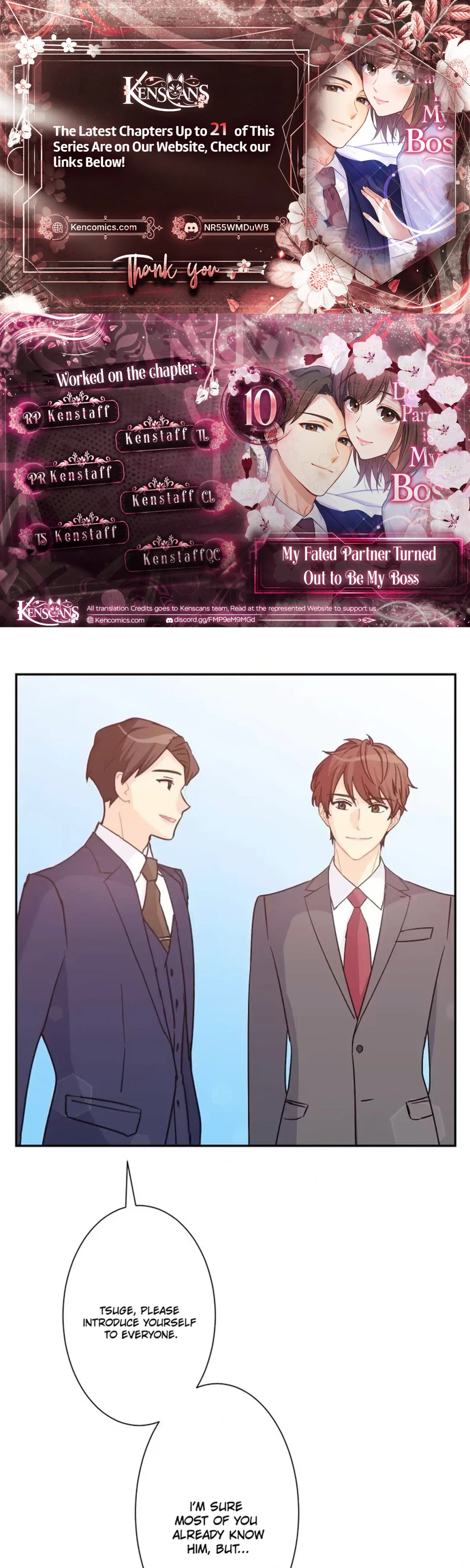 My Fated Partner Turned Out to Be My Boss Chapter 10 – Page 1