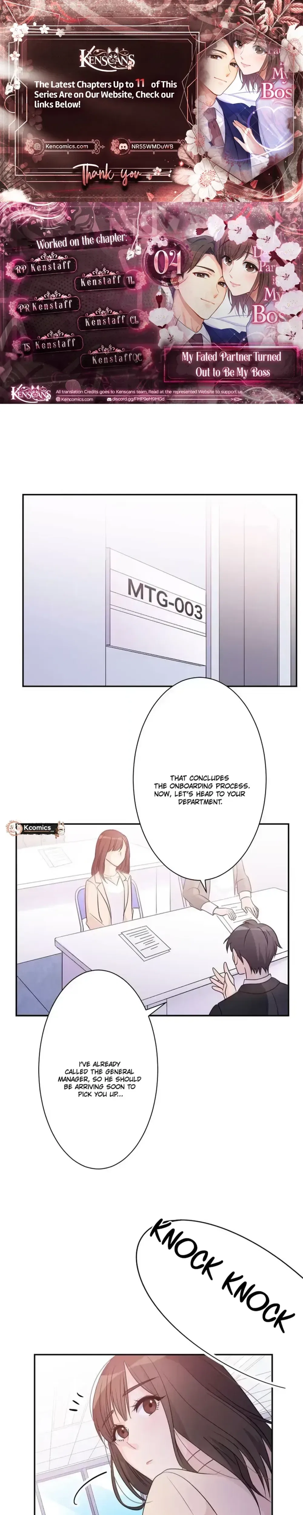 My Fated Partner Turned Out to Be My Boss Chapter 4 – Page 1