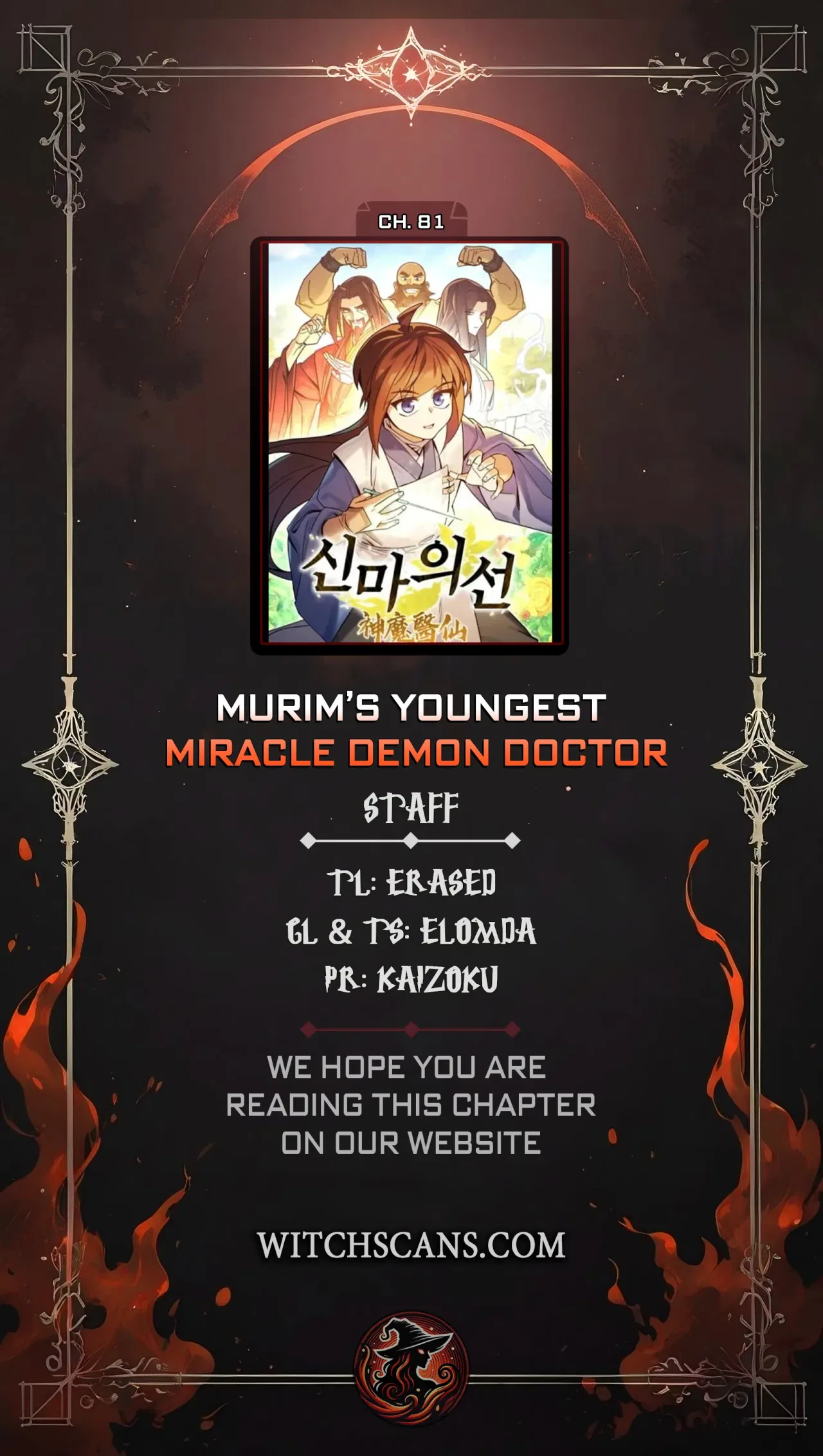 Murim’s Youngest Miracle Demon Doctor Chapter 81 – Page 1