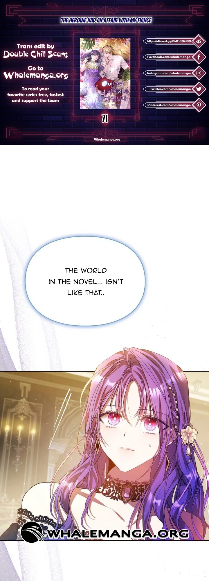 The Heroine Had an Affair with My Fiance Chapter 71 – Page 1