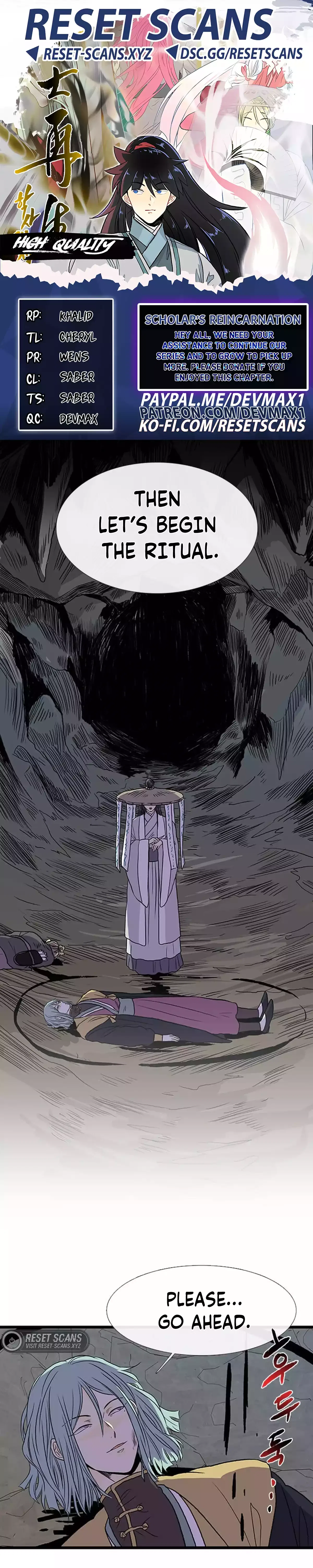 Reborn as a Scholar Chapter 210 – Page 1