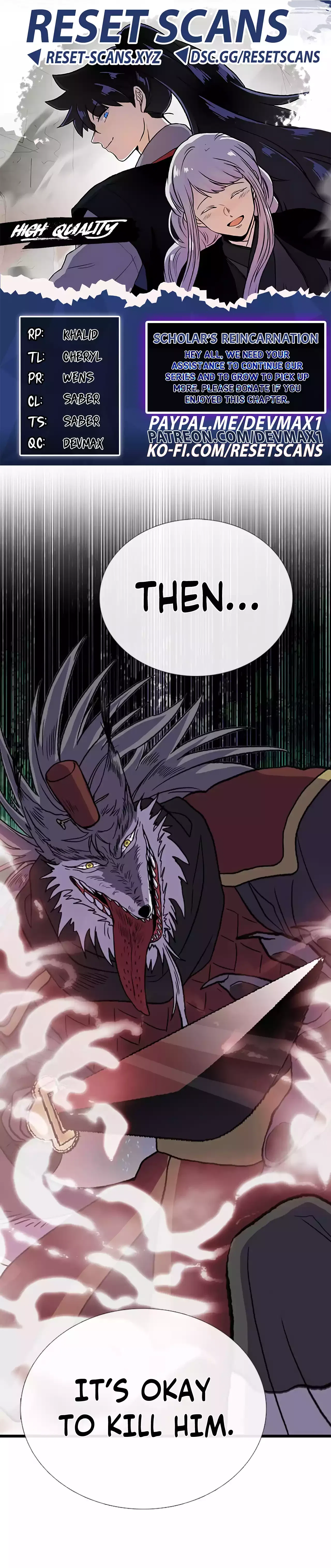 Reborn as a Scholar Chapter 206 – Page 1