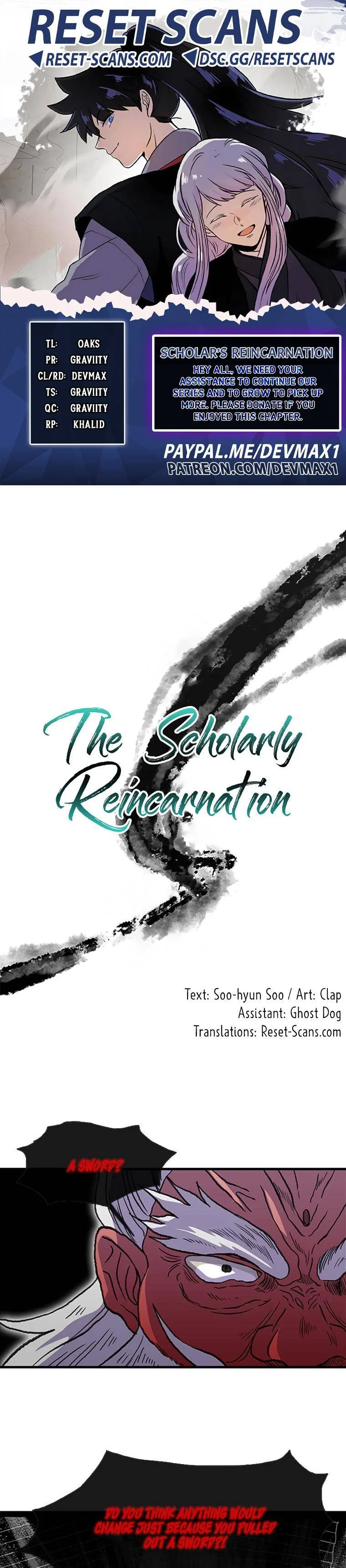 Reborn as a Scholar Chapter 192 – Page 1
