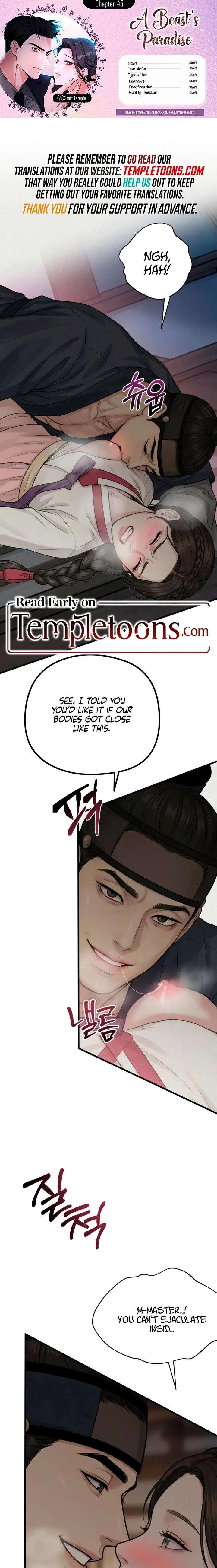 A Beast’s Paradise Chapter 45 – Page 1