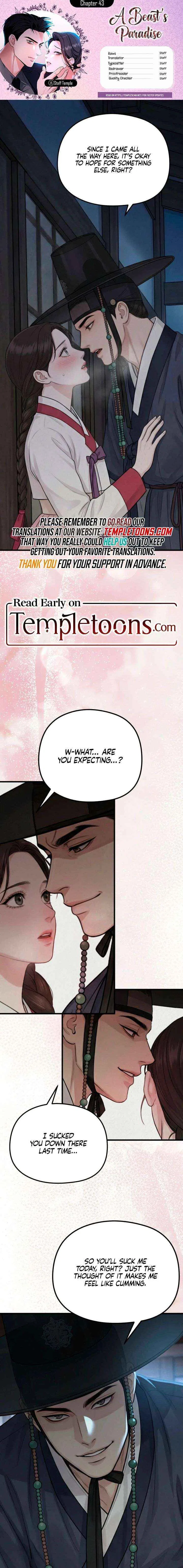 A Beast’s Paradise Chapter 43 – Page 1