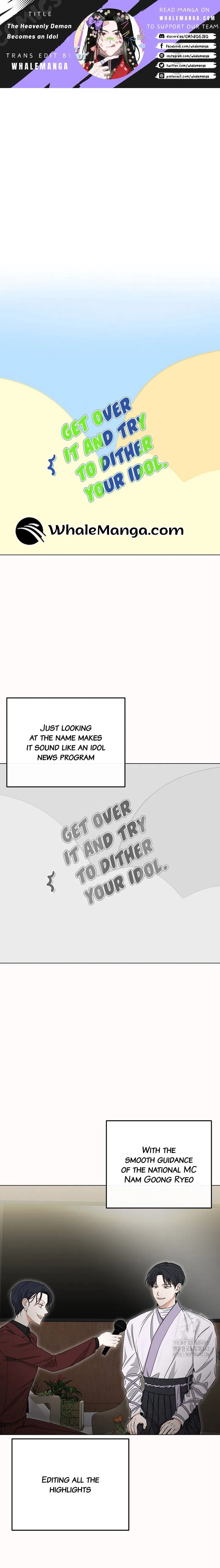 The Heavenly Demon Becomes an Idol Chapter 10 – Page 1