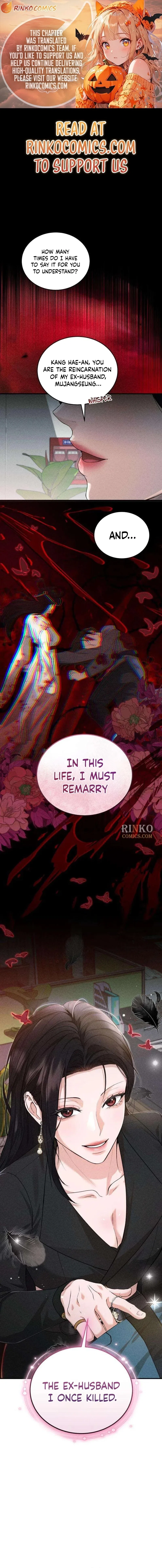 I Will Remarry the Ex-Husband I Killed Chapter 2 – Page 1