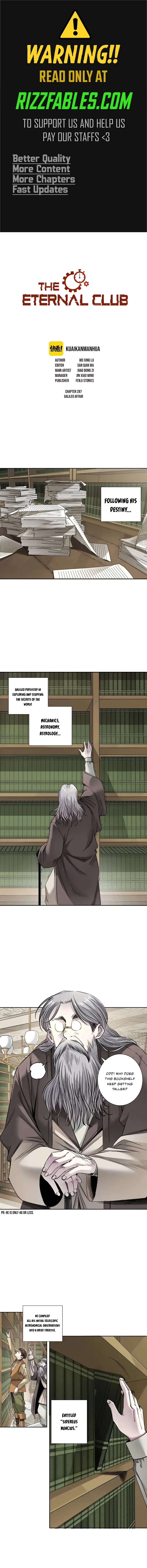 I Built a Lifespan Club Chapter 287 – Page 1