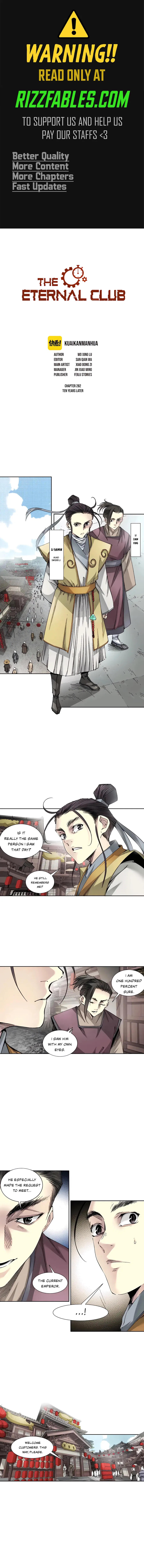 I Built a Lifespan Club Chapter 282 – Page 1