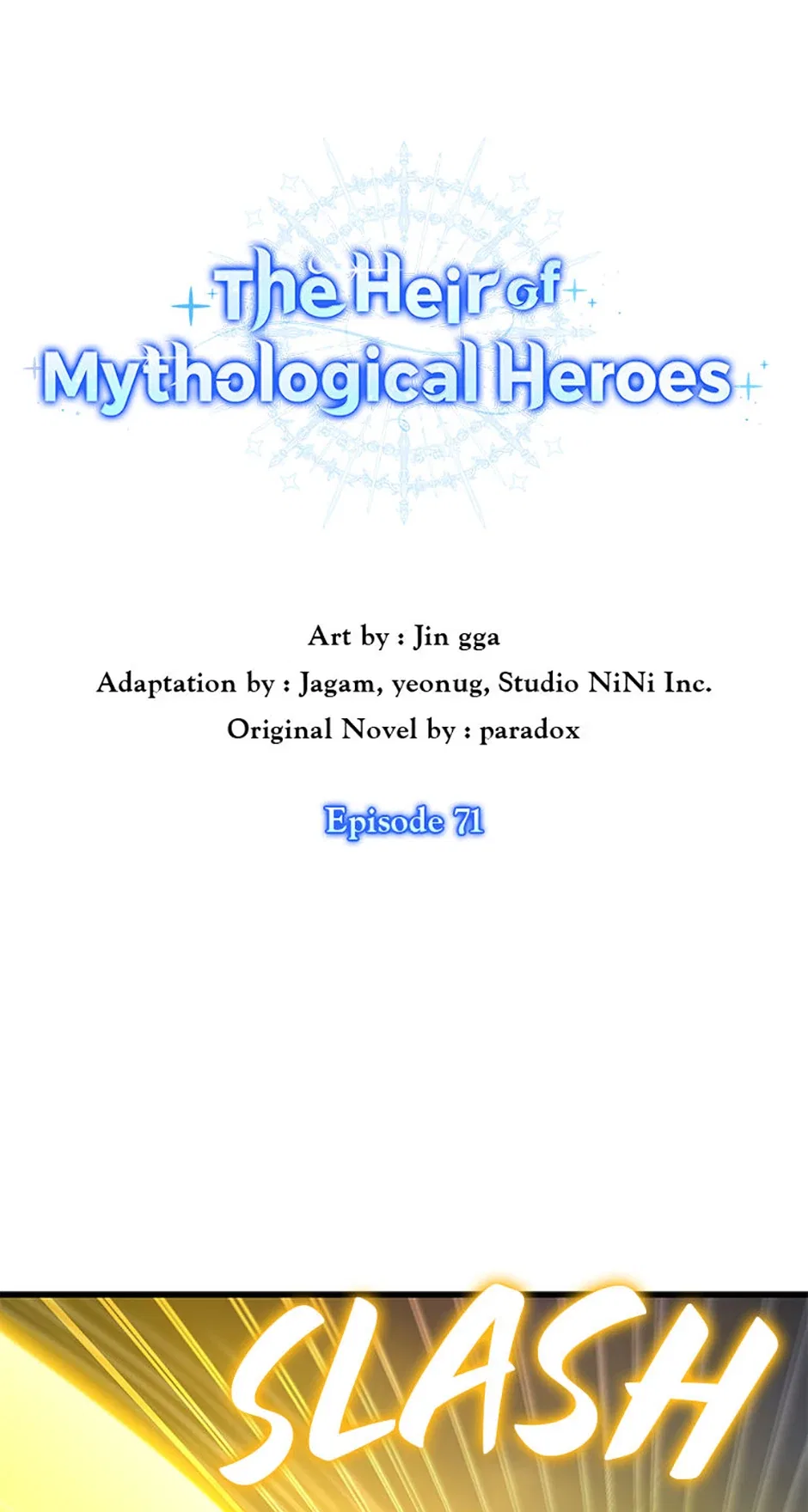 The Heir of Mythological Heroes Chapter 71 – Page 1