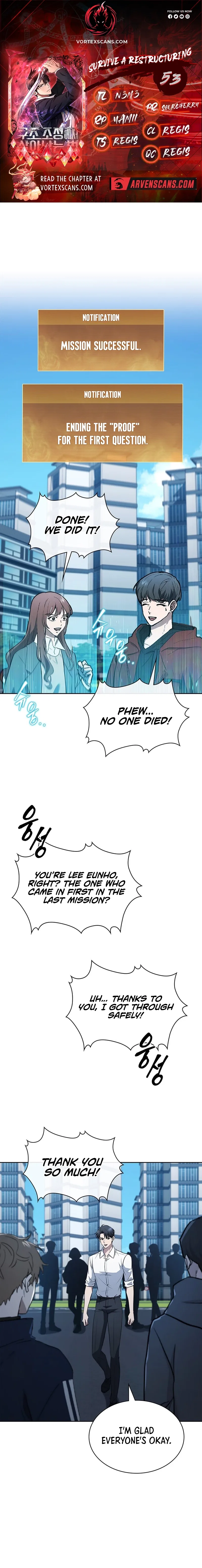 How to Survive Restructuring Chapter 53 – Page 1