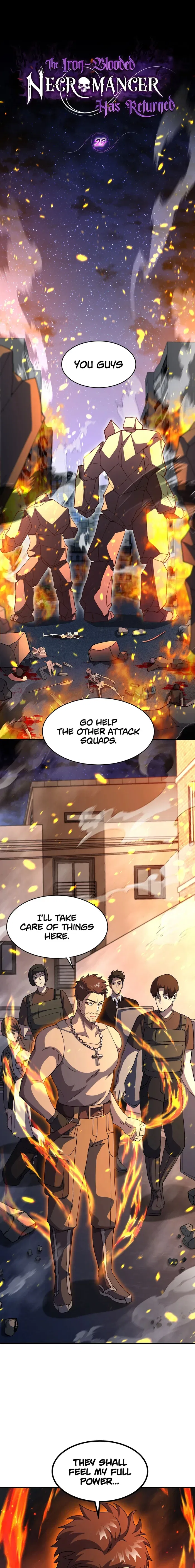 The Iron-Blooded Necromancer Has Returned Chapter 29 – Page 1