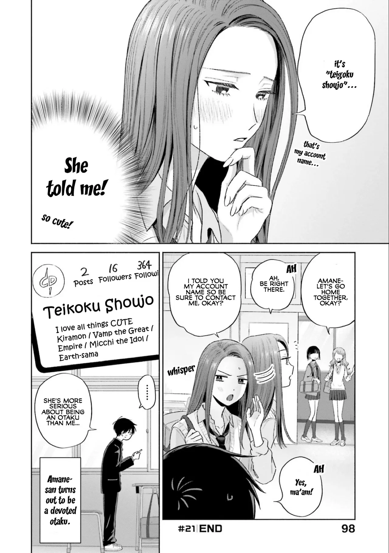 Anime – Gals Can’t Be Kind to Otaku!? Chapter 5 – Page 8
