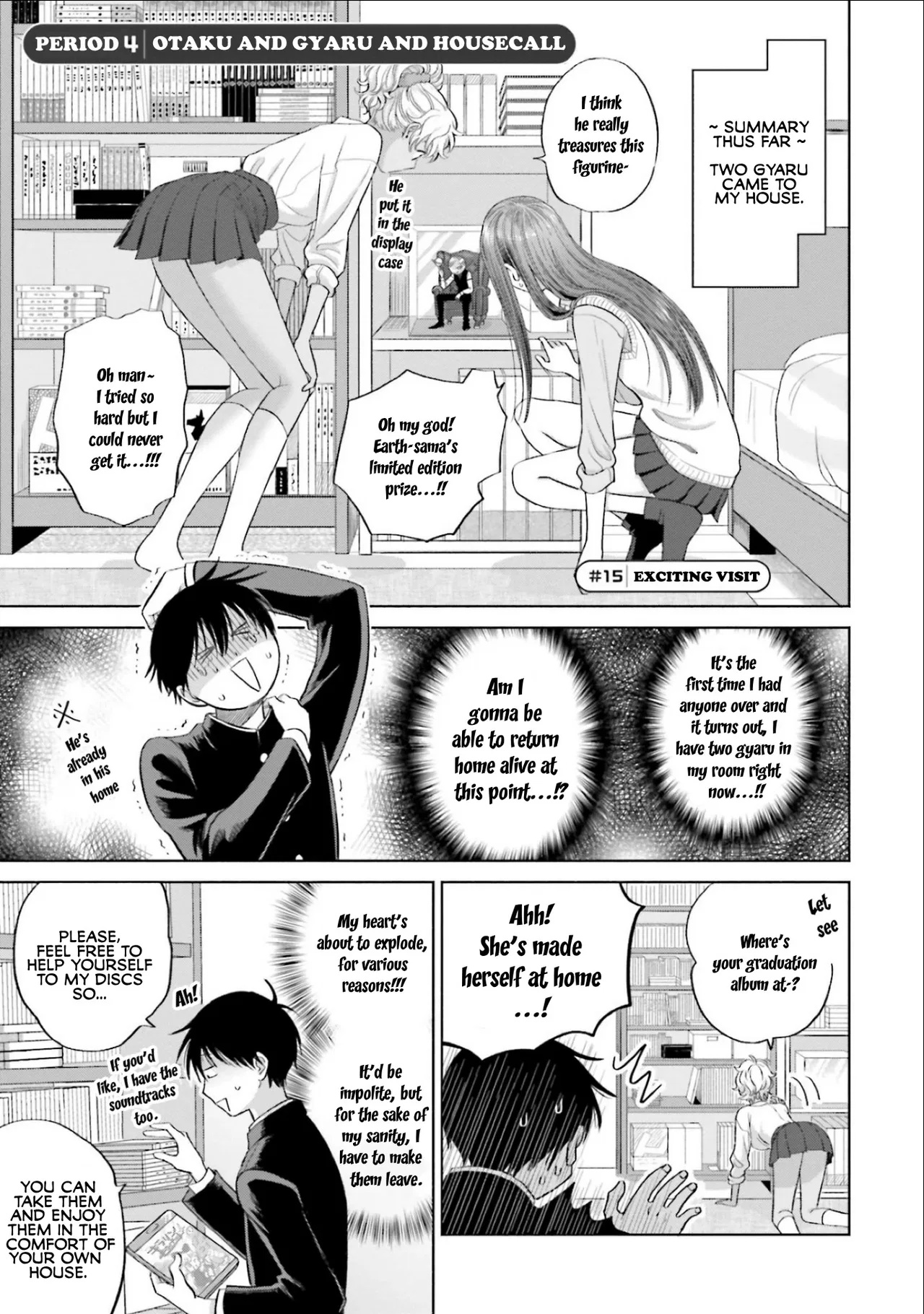 Anime – Gals Can’t Be Kind to Otaku!? Chapter 4 – Page 1