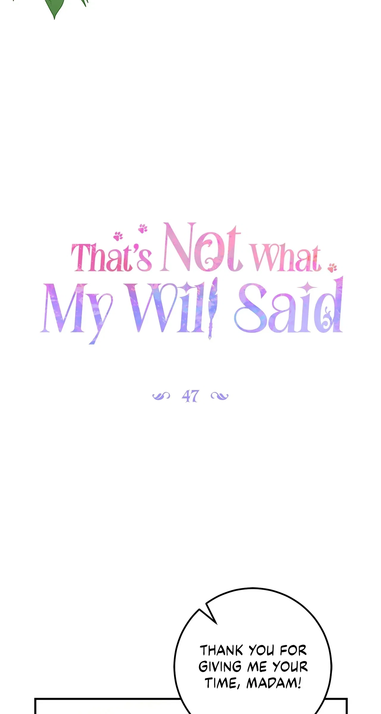That’s Not What My Will Said Chapter 47 – Page 16