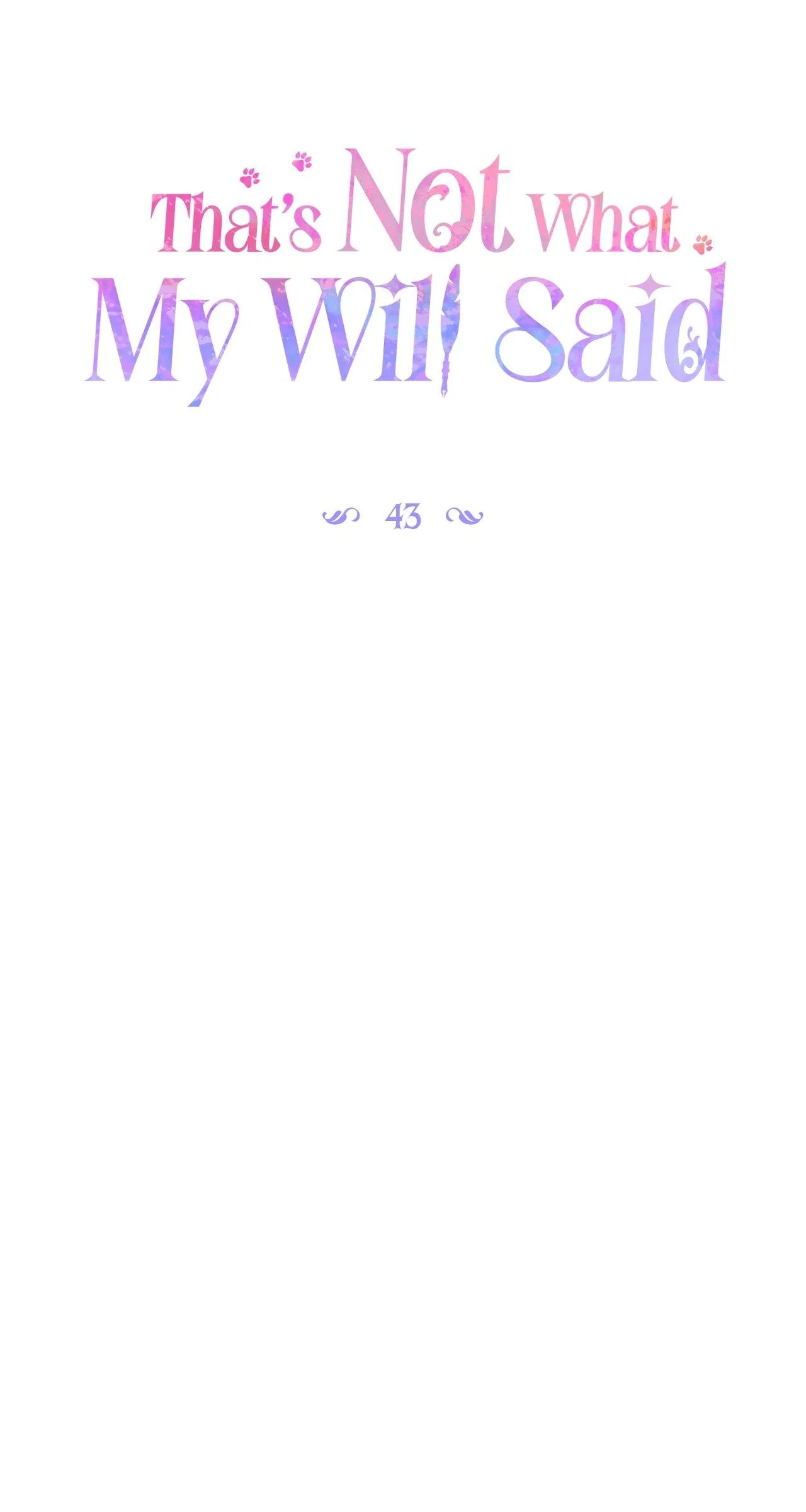 That’s Not What My Will Said Chapter 43 – Page 12