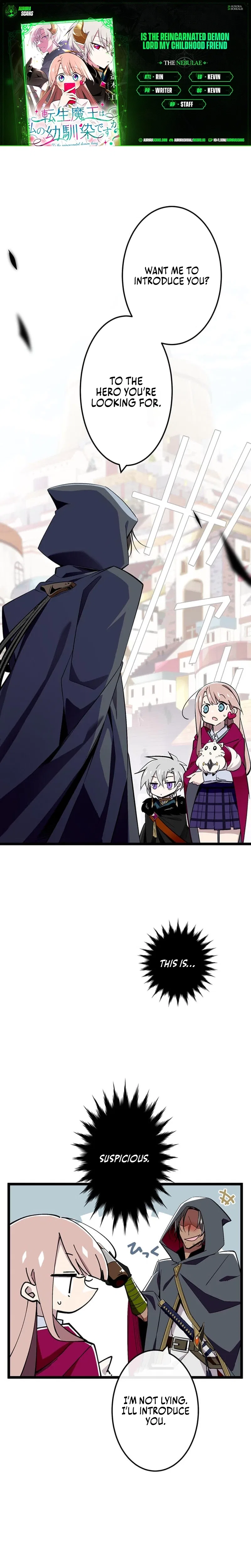Is the Reincarnated Demon Lord My Childhood Friend? Chapter 11 – Page 1