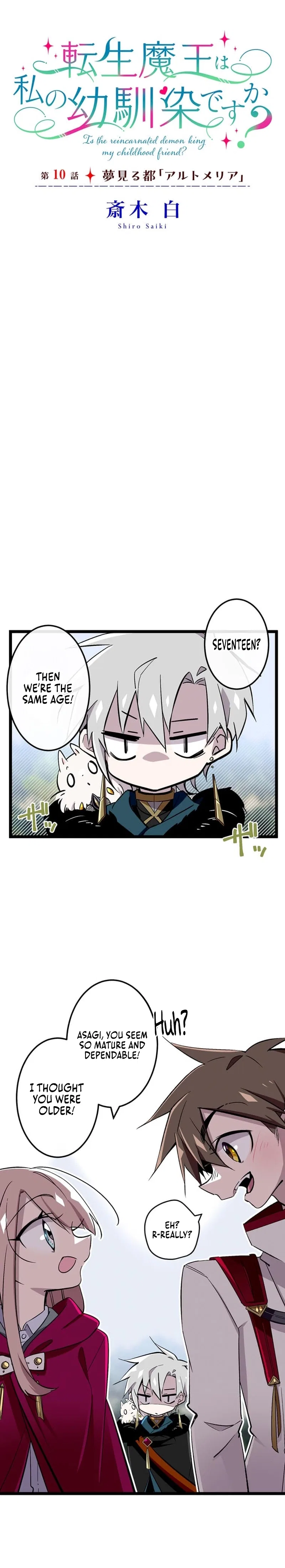 Is the Reincarnated Demon Lord My Childhood Friend? Chapter 10 – Page 8