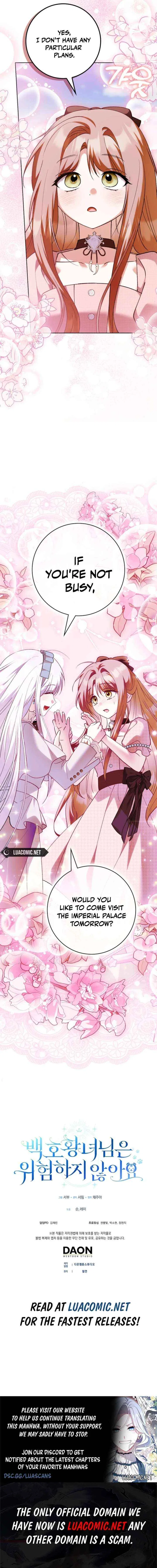 The White Tiger Princess is Not in Danger Chapter 30 – Page 21