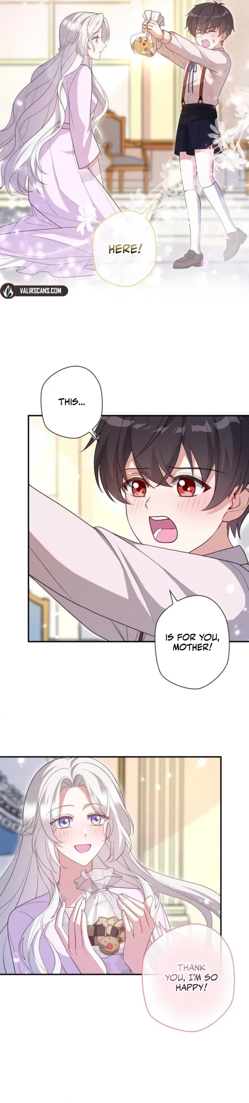 I may be a sickly mom, but I’ll raise my son who’s fallen into darkness! Chapter 12 – Page 8