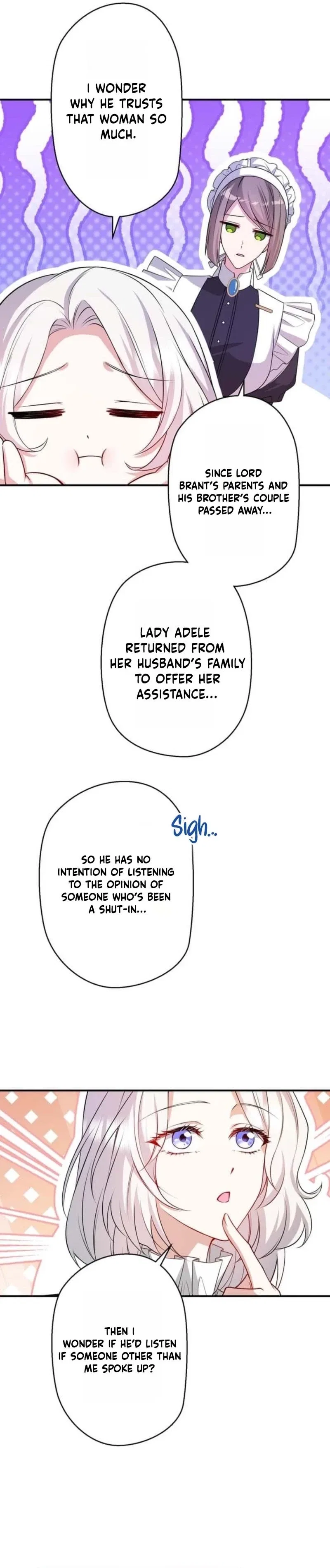 I may be a sickly mom, but I’ll raise my son who’s fallen into darkness! Chapter 8 – Page 8