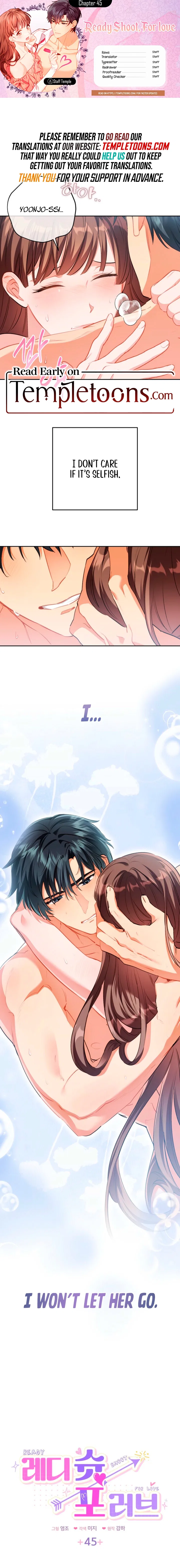 Ready Shoot, For love Chapter 45 – Page 1