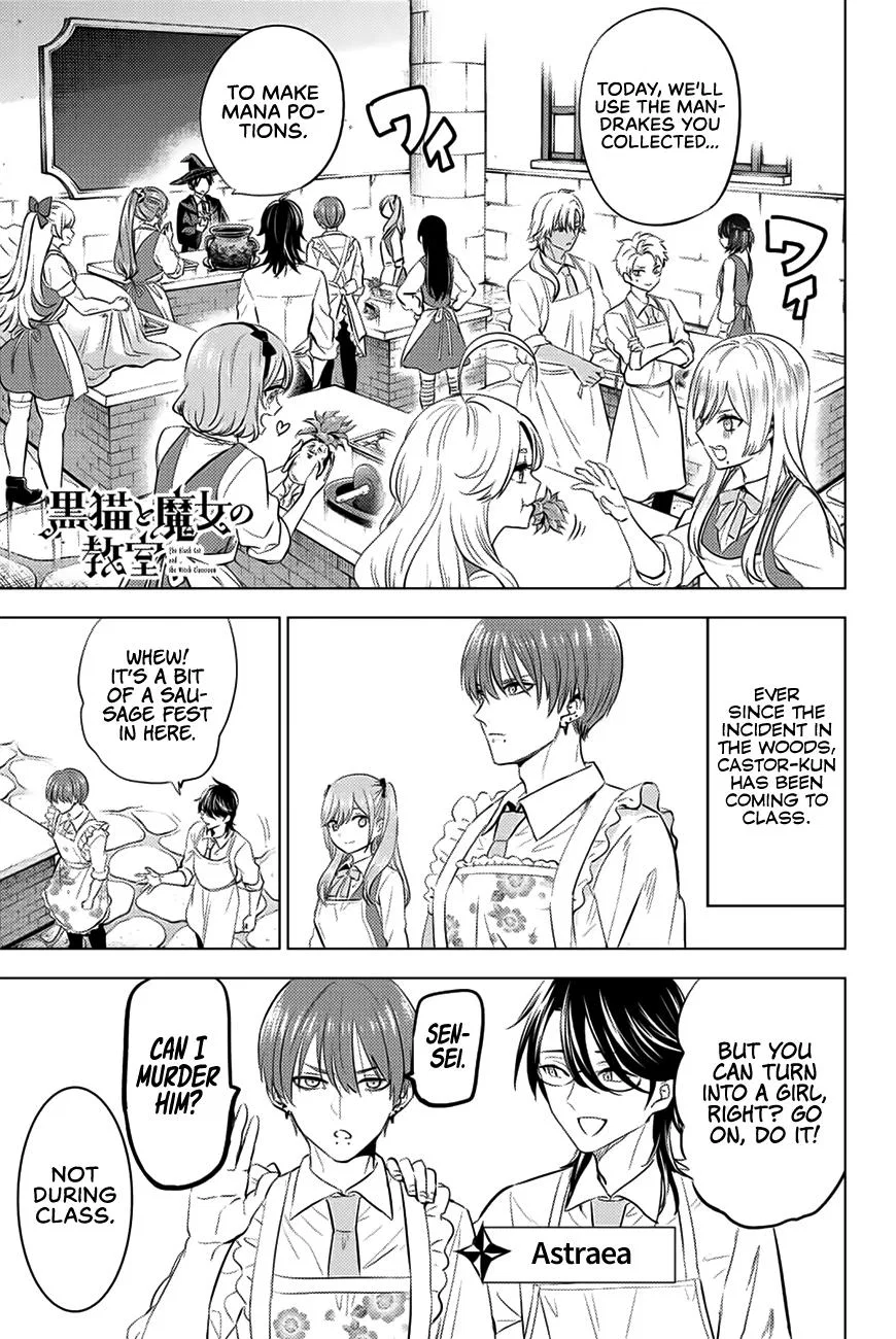 Anime – The Classroom of a Black Cat and a Witch Chapter 9 – Page 3