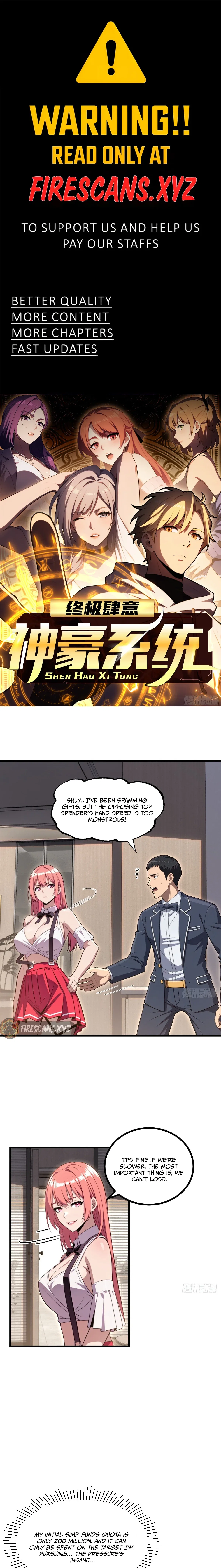The Ultimate Wantless Godly Rich System Chapter 59 – Page 1