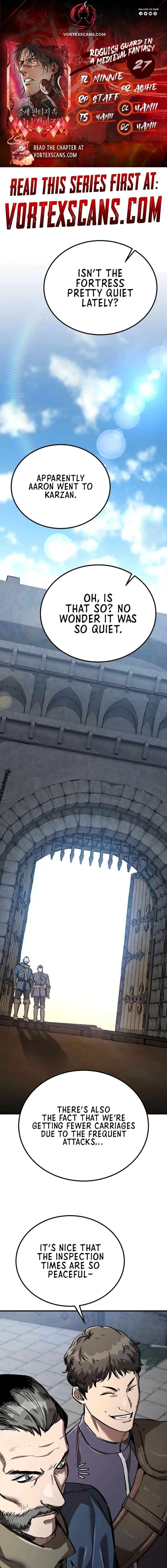 A Rogue Guard in a Medieval Fantasy Chapter 27 – Page 1