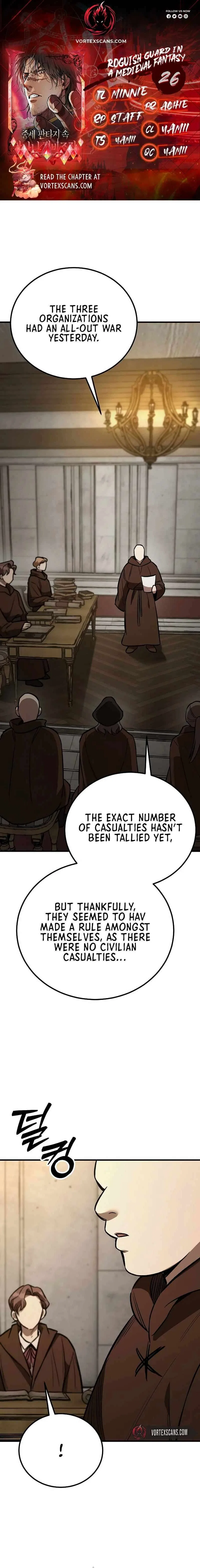 A Rogue Guard in a Medieval Fantasy Chapter 26 – Page 1