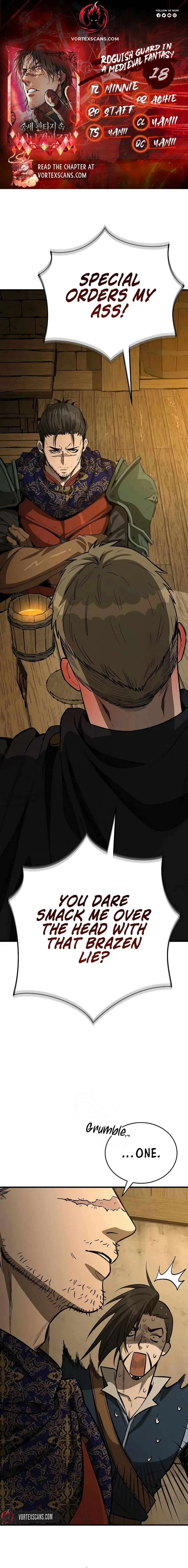 A Rogue Guard in a Medieval Fantasy Chapter 18 – Page 1