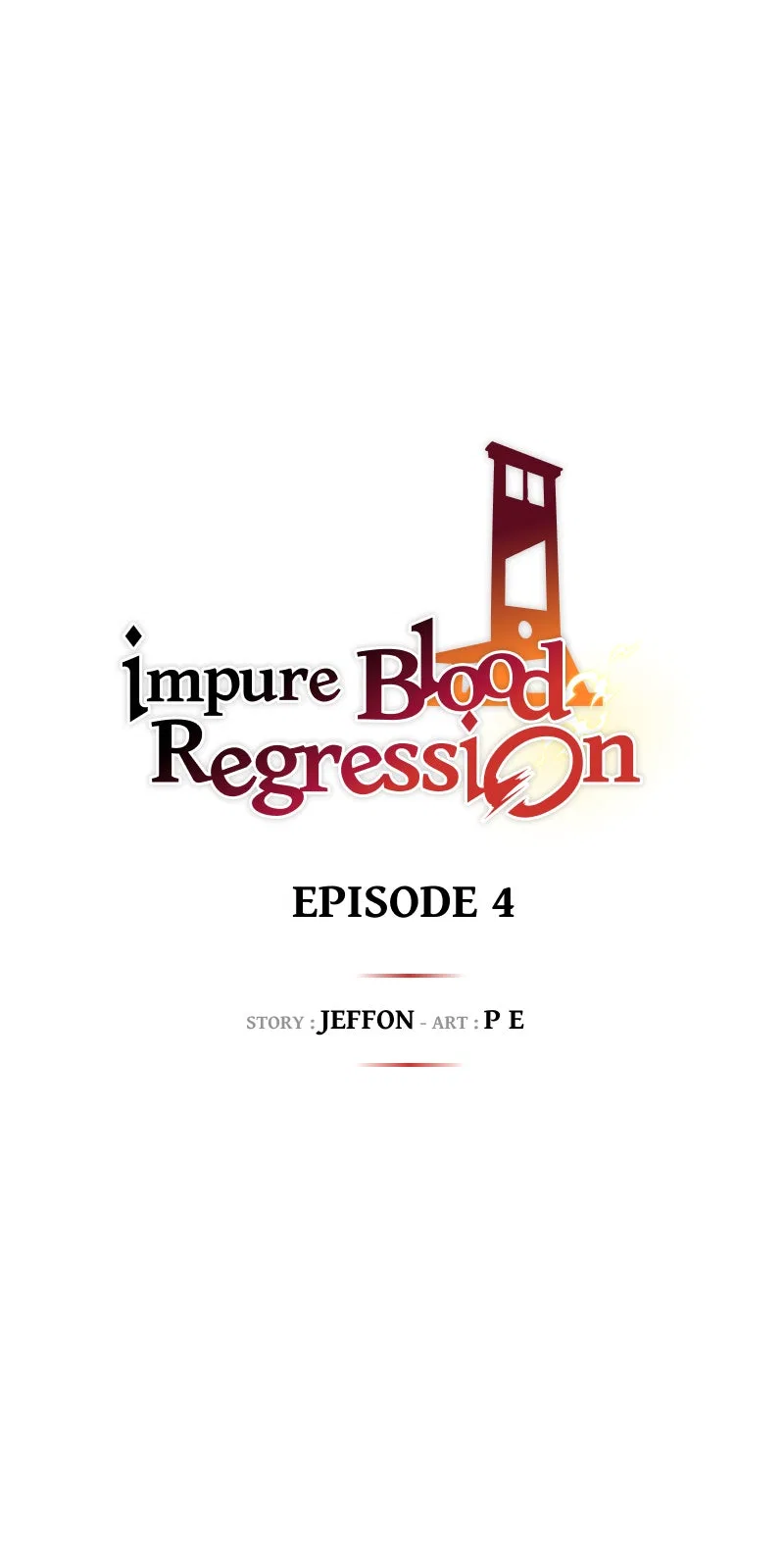 Impure Blood Regression Chapter 4 – Page 1