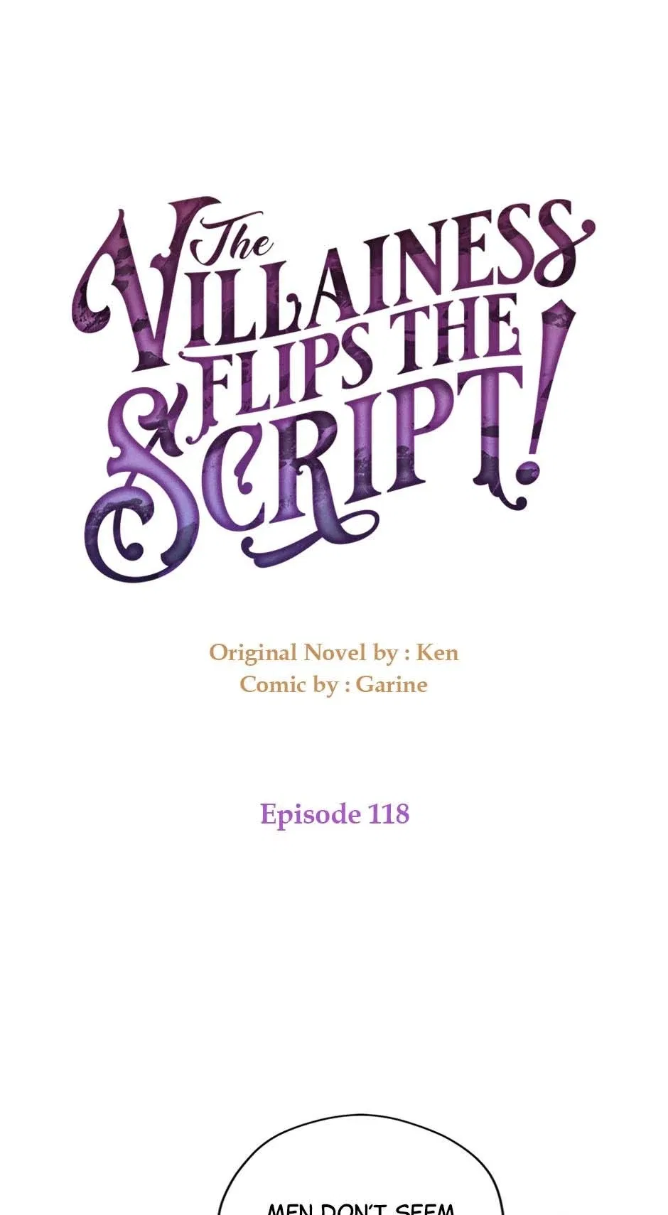 The Villainess Flips the Script! Chapter 118 – Page 1