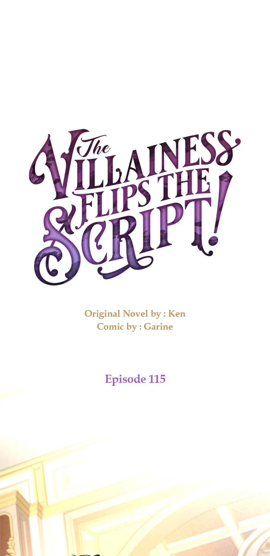 The Villainess Flips the Script! Chapter 115 – Page 1