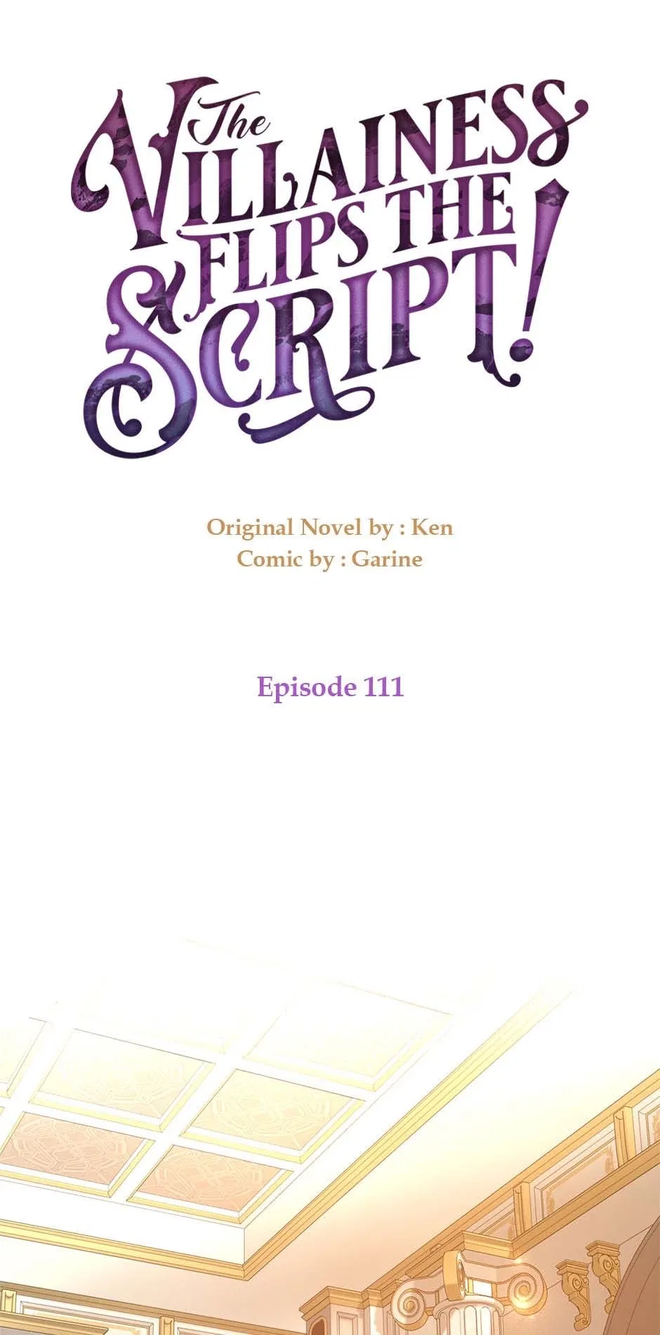 The Villainess Flips the Script! Chapter 111 – Page 1